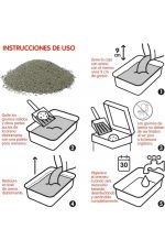 ARENA NATURAL BENTONITE Carbon Active 10 Kg. - Imagen 5