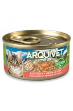 LATA Atún blanco y salmón en salsa 80gr.