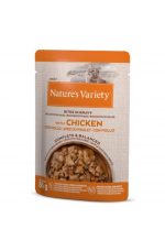 NATURES VARIETY BITES IN GRAVY POLLO 80gr BOCADITOS EN SALSA