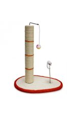 RASCADOR POSTE CON RATA Y BOLA - Imagen 2