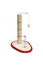 RASCADOR POSTE CON RATA Y BOLA