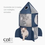 Cohete de juego plegable para gatos Catit Vesper Rocket - Imagen 4