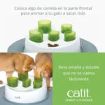 Comedero antivoracidad para gatos Catit Senses Digger - Imagen 5