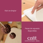 Árbol rascador para gatos Catit Vesper High Base - Imagen 8