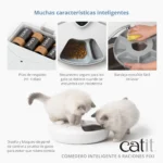 Comedero Inteligente 6 Raciones para gatos Catit PIXI - Imagen 6