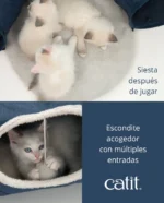 Túnel para gatos con cojín Catit Vesper Tunnel - Imagen 5
