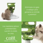 Comedero antivoracidad para gatos Catit Senses Food Tree - Imagen 4