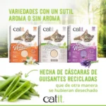 Arena para Gatos Aglomerante de Cáscara de Guisante Catit Go Natural - Imagen 3