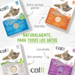 Arena para Gatos Aglomerante de Cáscara de Guisante Catit Go Natural - Imagen 6