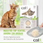 Arena para Gatos Aglomerante de Cáscara de Guisante Catit Go Natural - Imagen 5