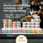 Pollo desmenuzado para gatos Catit Cuisine Fillet - Imagen 7