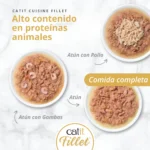 Atún desmenuzado para gatos Catit Cuisine Fillet - Imagen 4