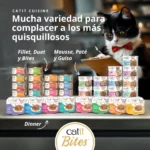 Trocitos de carne en salsa para gatos Catit Cuisine Bites - Imagen 8