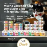 Dúo de carne con toppings para gatos Catit Cuisine Duet - Imagen 9