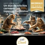 Dúo de carne con toppings para gatos Catit Cuisine Duet - Imagen 5