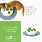 Comedero antivoracidad para gatos Catit Senses Digger - Imagen 3