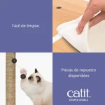 Árbol rascador para gatos Catit Vesper Doble - Imagen 6