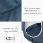 Cohete de juego plegable para gatos Catit Vesper Rocket - Imagen 6