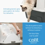 Arenero Auto Limpiable para gatos Catit Smartsift - Imagen 2