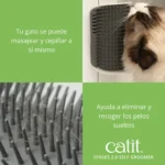 Cepillo de autocepillado para gatos Catit Senses Self Groomer - Imagen 3