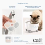 Filtro para fuentes para gatos Catit PIXI - Imagen 6