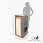 Árbol rascador para gatos Catit Vesper Cubo Tower - Piedra - Imagen 6