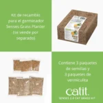 Kit de hierba Cat Grass Kit Catit - Imagen 4