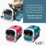 Transportín para gatos Catit Cabrio - Imagen 6