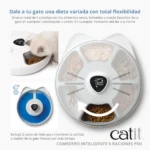 Comedero Inteligente 6 Raciones para gatos Catit PIXI - Imagen 3