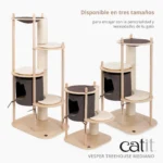 Árbol rascador para gatos Catit Vesper Treehouse - Imagen 12