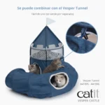 Castillo de juego plegable para gatos Catit Vesper Castle - Imagen 3