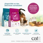 Snacks Catit Nuna – Snacks a Base de Proteína de Insecto para Gatos - Imagen 5