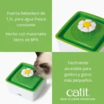 Fuente para gatos Catit Mini Flower Fountain - Imagen 3
