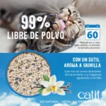 Arena Aglomerante Mix para Muchos Gatos Catit Go Natural - Imagen 5