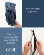Túnel para gatos con cojín Catit Vesper Tunnel - Imagen 6