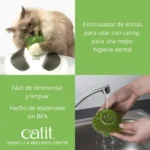 Juguete de relajación para gatos con catnip Catit Senses Wellness Center - Imagen 6