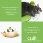 Juguete de relajación para gatos con catnip Catit Senses Wellness Center - Imagen 5
