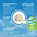Arena Aglomerante Mix para Muchos Gatos Catit Go Natural - Imagen 4