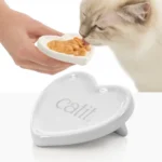 Plato de corazón para snacks de gatos Catit Creamy - Imagen 2