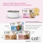 Mousse de Pollo para Gatito Junior Catit Cuisine Kitten - Imagen 5