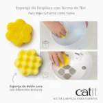 Kit de limpieza para fuentes de gatos Catit - Imagen 5
