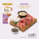 Snack cremoso para gatos Catit Creamy con Superalimentos - Imagen 4