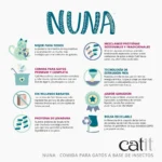 Snacks Catit Nuna – Snacks a Base de Proteína de Insecto para Gatos - Imagen 2
