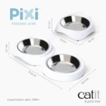 Plato para gatos Catit PIXI - Imagen 8