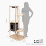 Árbol rascador para gatos Catit Vesper Treehouse - Imagen 18
