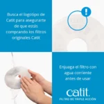 Filtro de triple acción para fuente Catit Flower Fountain - Imagen 5