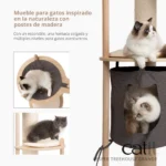 Árbol rascador para gatos Catit Vesper Treehouse - Imagen 14