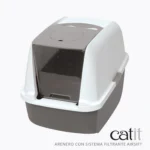 Arenero cerrado para gatos con control de olores Catit Airsift - Imagen 8